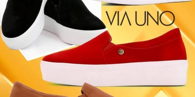 [ZATTINI] Slip On VIA UNO Cabra Feminino (4 Cores)