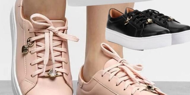 [MAGAZINE] Tênis Flatform Somoda com Pingente Feminino