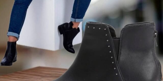 [ZATTINI] Bota Cano Curto VIA UNO Básica Prespontos Feminina – Preto