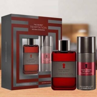 [AMERICANAS] Conjunto The Secret Temptation Antonio Banderas Masculino – Eau de Toilette 100ml + Desodorante 150ml