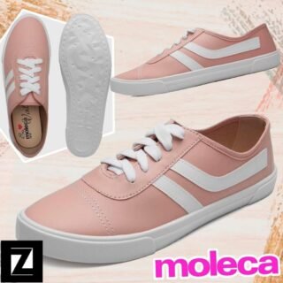 [ZATTINI] Tênis MOLECA Listra Lateral Feminino