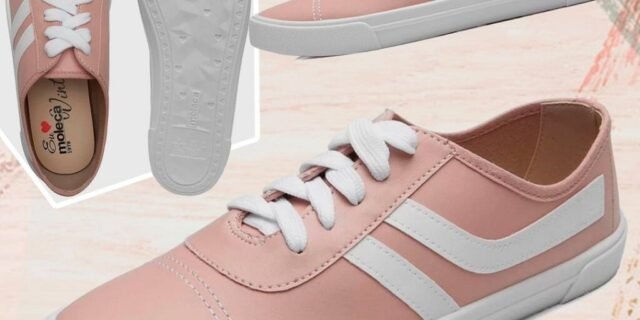 [ZATTINI] Tênis MOLECA Listra Lateral Feminino