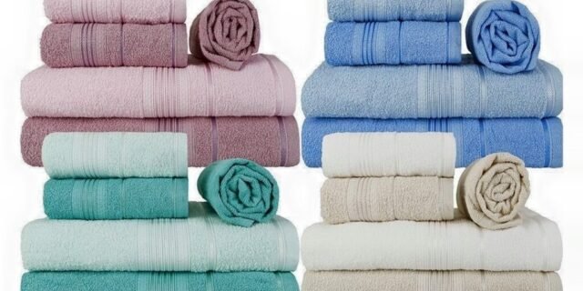 [SHOPTIME] Jogo de Toalhas Banhão 5 Peças Honey – Home Basics