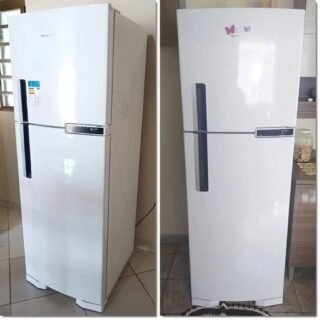 [AMERICANAS] Geladeira / Refrigerador Brastemp Duplex BRM44 Frost Free 375 Litros – Branco