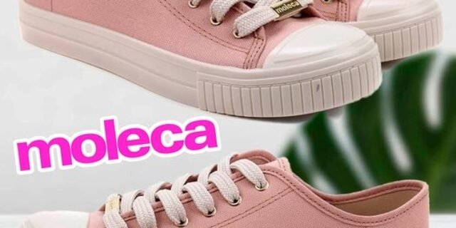 [ZATTINI] Tênis MOLECA Feminino – Rosa