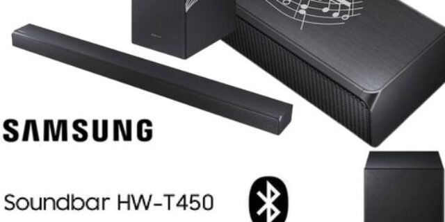 [MAGAZINE] Soundbar Samsung HW-T450/ZD com Subwoofer – Bluetooth 200W 2.1 Canais USB