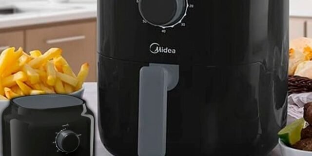[PONTO] Fritadeira sem Óleo MiniFry 3L Titanium Midea