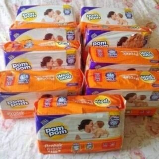 [MAGAZINE] Kit Fraldas Pom Pom Protek Proteção de Mãe – 6 Pacotes