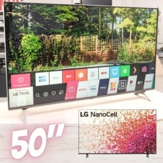 [AMERICANAS] Smart TV LG 50″ 4K NanoCell 50NANO75 3x HDMI 2.0 Inteligência Artificial Thinqai Smart Magic Google Alexa