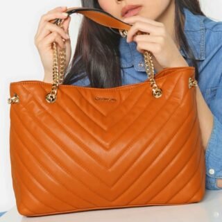 [DAFITI] Bolsa Dumond Matelassê Caramelo