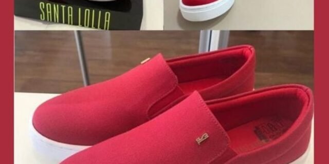 [MAGAZINE] Slip On Santa Lolla Lona Feminino