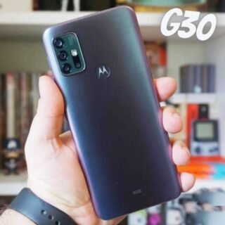 [AMERICANAS] Smartphone Motorola Moto G30 128GB 4G Wi-Fi Tela 6.5” Dual Chip 4GB RAM Câmera Quádrupla + Selfie 13MP – Dark Prism