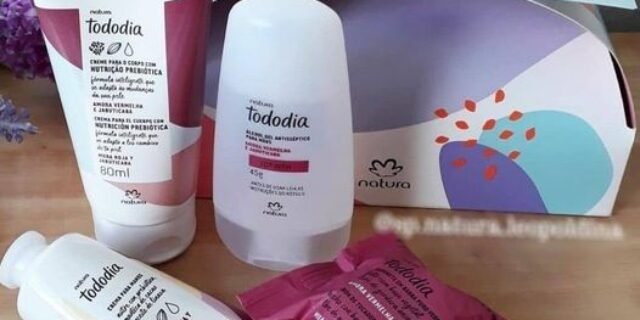 [NATURA] Presente Natura Tododia Amora Vermelha e Jabuticaba Completo