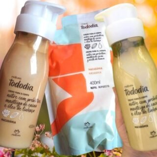[NATURA] Kit Creme Desodorante Nutritivo Para o Corpo Tododia Macadâmia