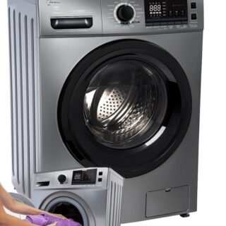[CASAS BAHIA] Máquina de Lavar Storm Wash 11Kg Midea LFA11X1 Inverter Grafite 127V