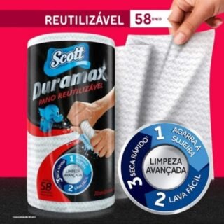 Pano Scott Duramax Multiuso – 174 panos
