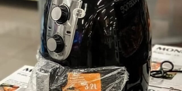 [AMERICANAS] Fritadeira Elétrica Sem Óleo – Air Fryer Mondial AF-34 3,2L 1270W Preta