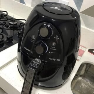 [MAGAZINE] Fritadeira Elétrica Sem Óleo/Air Fryer Mondial – NAF-05 Preta 4L com Timer