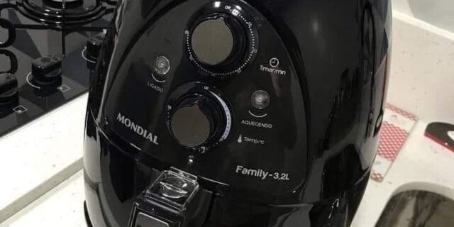[MAGAZINE] Fritadeira Elétrica Sem Óleo/Air Fryer Mondial – NAF-05 Preta 4L com Timer