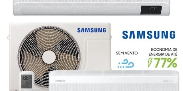 [AMERICANAS] Ar Condicionado Split Inverter Samsung WindFree 9000 btus Frio 220V AR09AVHABWKXAZ