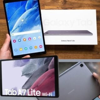 [CASAS BAHIA] Galaxy Tab A7 Lite 4G, 64GB, 4GB RAM, Tela imersiva 8.7″ – Grafite