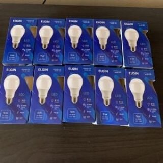 [MAGAZINE] Kit Lâmpadas LED 10 Unidades Branca E27 9W – 6500K Elgin Bulbo A60