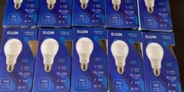 [MAGAZINE] Kit Lâmpadas LED 10 Unidades Branca E27 9W – 6500K Elgin Bulbo A60