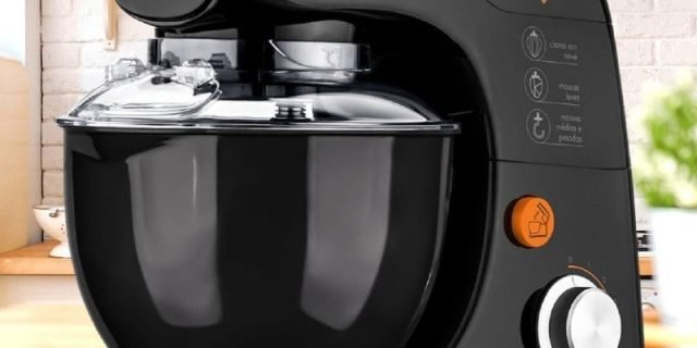 [SHOPTIME] Batedeira Orbital Cadence 8 Velocidades 400W 3L Contrast BAT508 Preta