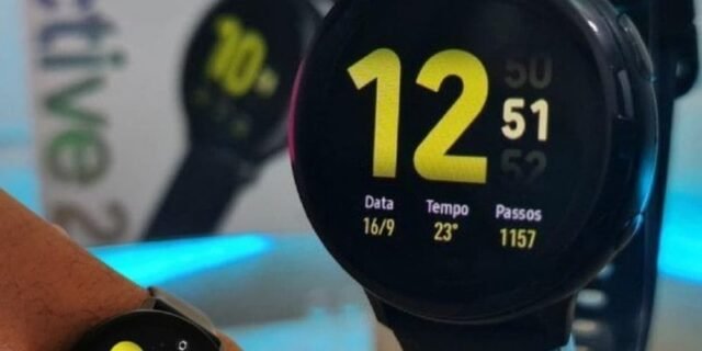 [AMERICANAS] Smartwatch Samsung Galaxy Watch Active 2 – Preto