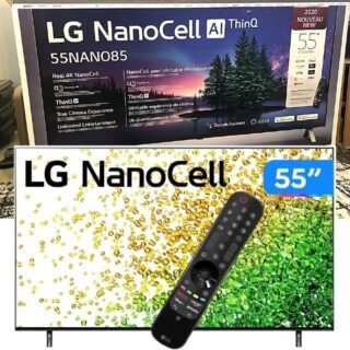 [CASASBAHIA] Smart TV 55″ LG 4K NanoCell 55NANO85 120 Hz, FreeSync2, HDMI 2.1, Inteligência Artificial ThinQ, Google, Alexa e Smart Magic – 2021