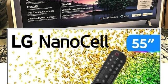 [CASASBAHIA] Smart TV 55″ LG 4K NanoCell 55NANO85 120 Hz, FreeSync2, HDMI 2.1, Inteligência Artificial ThinQ, Google, Alexa e Smart Magic – 2021