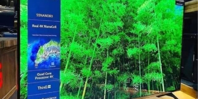 [SUBMARINO] Smart Tv Led 55” Lg 55nano80 4k Nanocell 4x Hdmi 2.0 Inteligência Artificial Thinqai Smart Magic Google Alexa