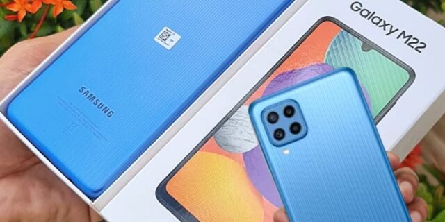 [MAGAZINE] Smartphone Samsung Galaxy M22, 128GB, 4GB RAM, Tela Infinita de 6.4” Dual Chip – Azul