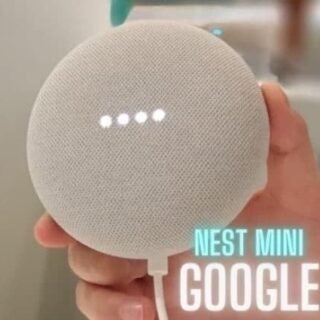 Nest Mini (2ª geração): Smart Speaker com Google Assistente – Cinza