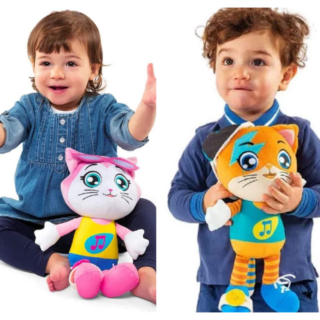 Pelúcia Lampo dos 44 Gatos, Chicco, Chicco, Colorido