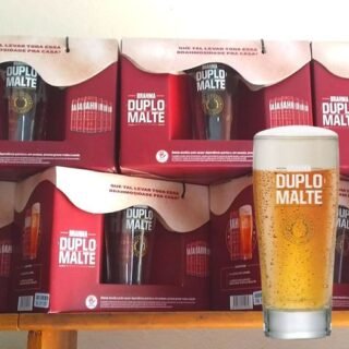 [MAGAZINE] Kit Cerveja Brahma Duplo Malte 2 Unidades 330ml – com 1 Copo