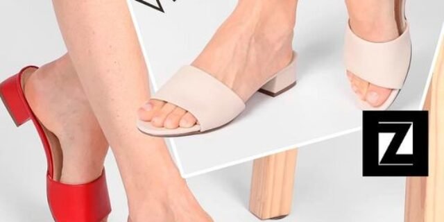 [ZATTINI] Tamanco Via Uno Salto Bloco Baixo