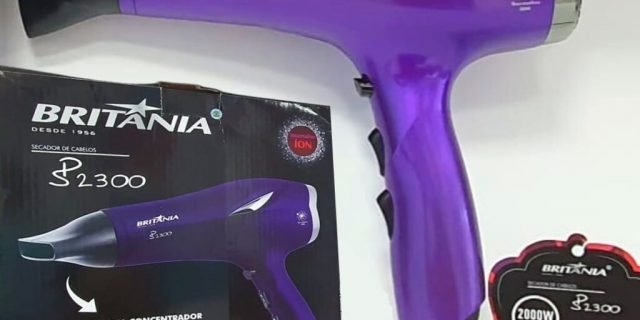 [CASAS BAHIA] Secador de Cabelos Britânia SP2300 Roxo 2000W