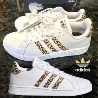 [MAGAZINE] Tênis Infantil Adidas Grand Court Leopardo