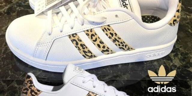 [MAGAZINE] Tênis Infantil Adidas Grand Court Leopardo