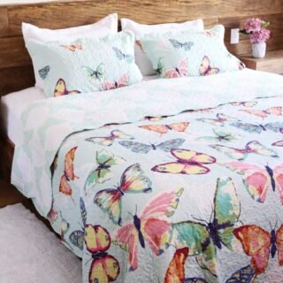 [SHOPTIME] Colcha Casal ou Queen Boutis Panamá Com 2 Portas Travesseiros – Casa & Conforto