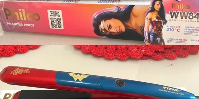 [CASAS BAHIA] Prancha Philco PPR07 Mulher Maravilha com Íon Bivolt
