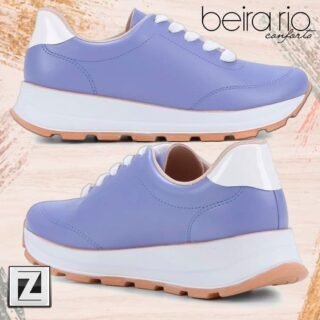 [ZATTINI] Tênis BEIRA RIO Casual Bicolor Feminino