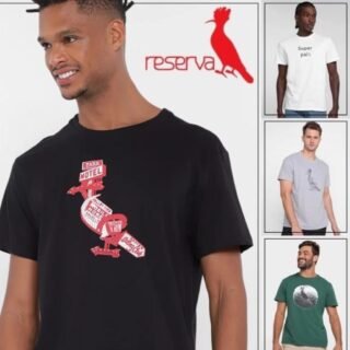 [ZATTINI] Camiseta Reserva Masculina (42 Modelos)