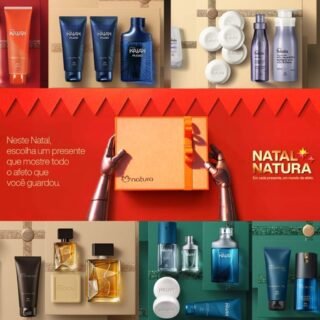 [NATURA] Já é Natal na Natura: Presentes com Até 50% de Desconto