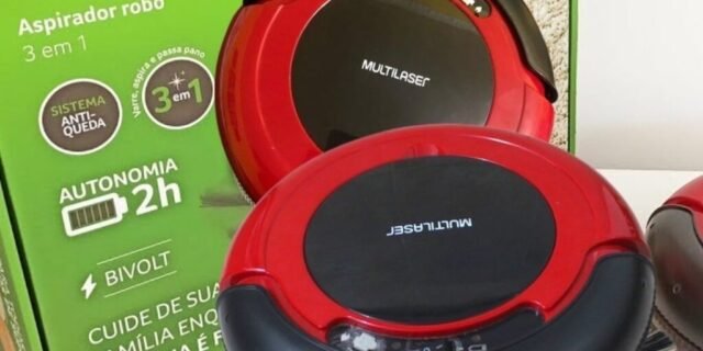 [AMERICANAS] Aspirador de Pó Robô Ho041 Multilaser Bivolt 30w