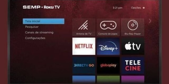 [SUBMARINO] Smart Tv 43″ Led Semp Roku R5500 Fhd Wifi Dual Band 3 Hdmi 1 Usb Com Controle Por Aplicativo