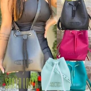 [MAGAZINE] Bolsa Santa Lolla Bucket Chicago Feminina (4 Cores)