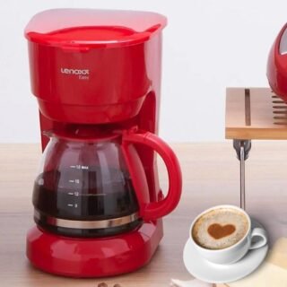 [MAGAZINE] Cafeteira Elétrica Lenoxx Easy Red PCA019 – 18 Cafés Vermelha