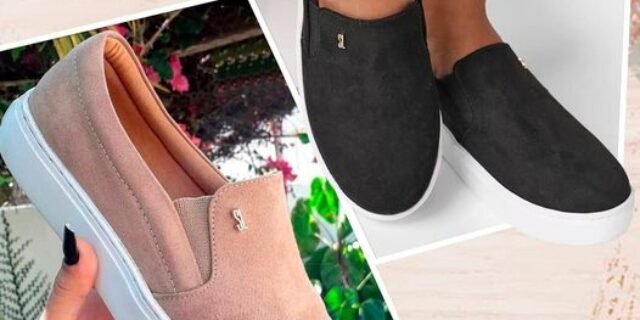 [ZATTINI] Slip On Santa Lolla Caixa Alta Feminino